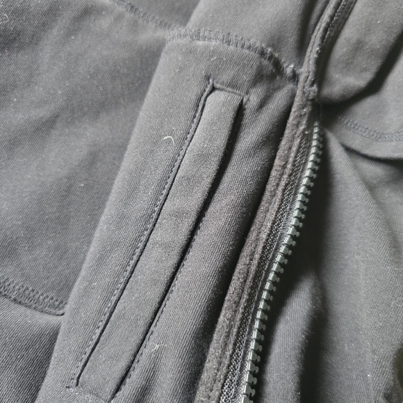 Athleta Renew 3 Tier Jacket Full Zip Black Size Small - Picture 5 of 13